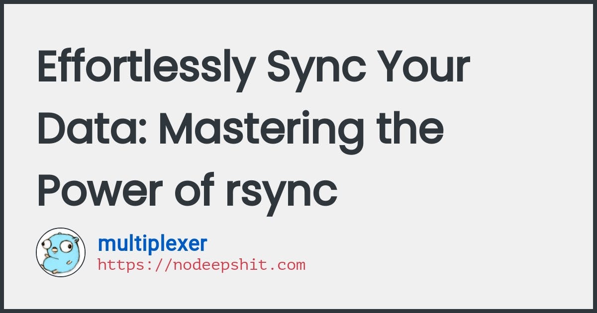 Effortlessly Sync Your Data: Mastering the Power of rsync